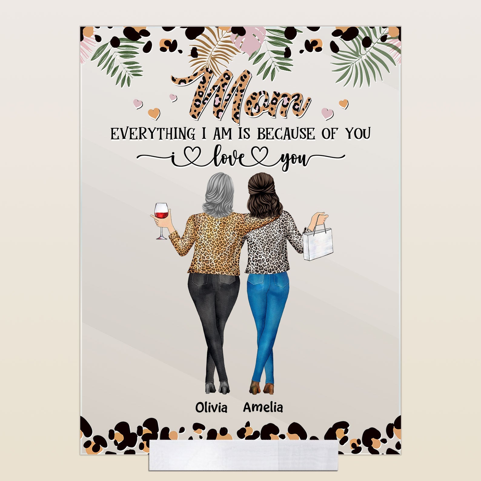 The best mama - Personalized Mother's Day or Birthday gift for Mom