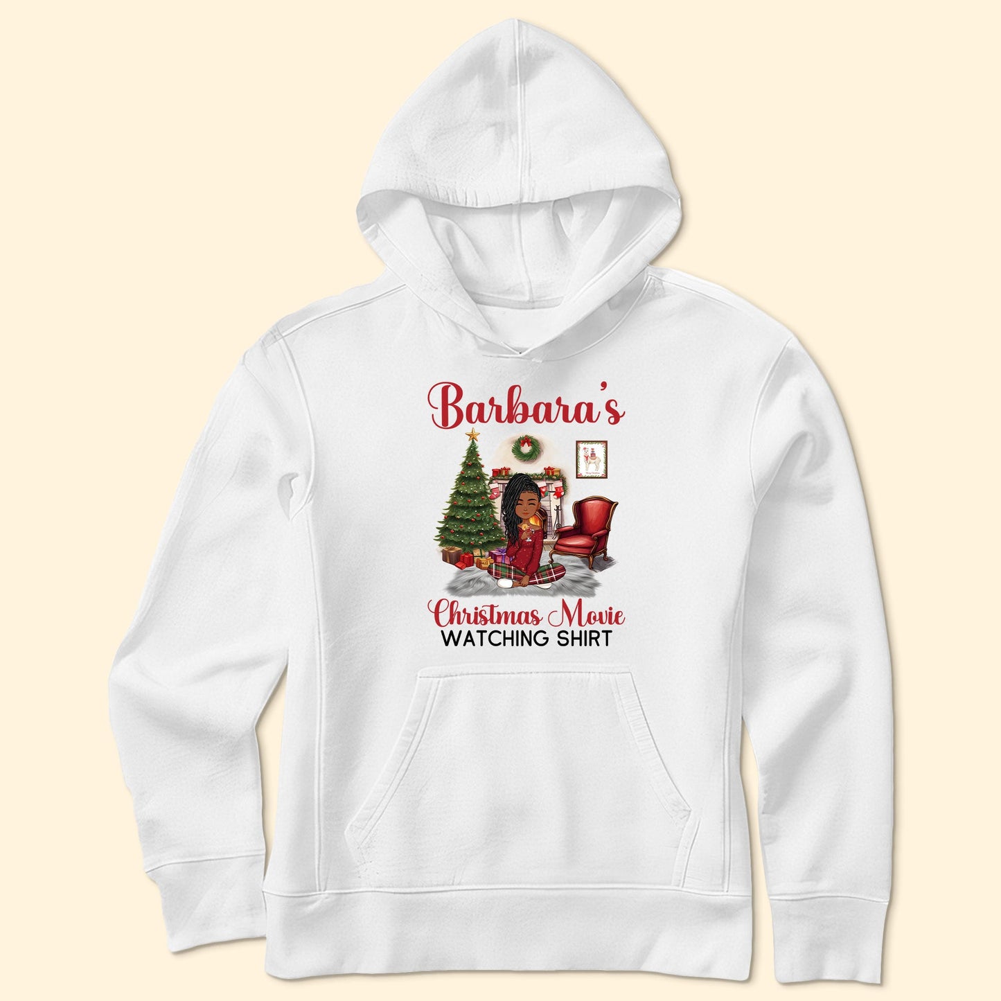 My Christmas Movie Watching Shirt Pajamas - Personalized Shirt