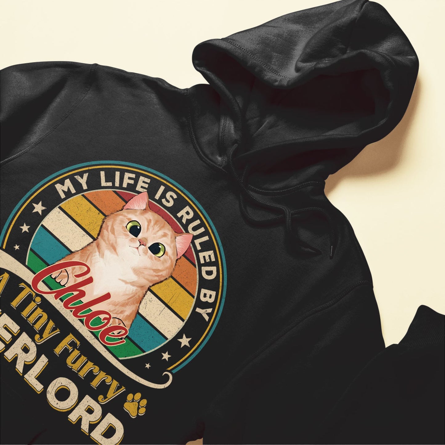 My Life Is Ruled By A Tiny, Furry Overlord - Personalized Shirt