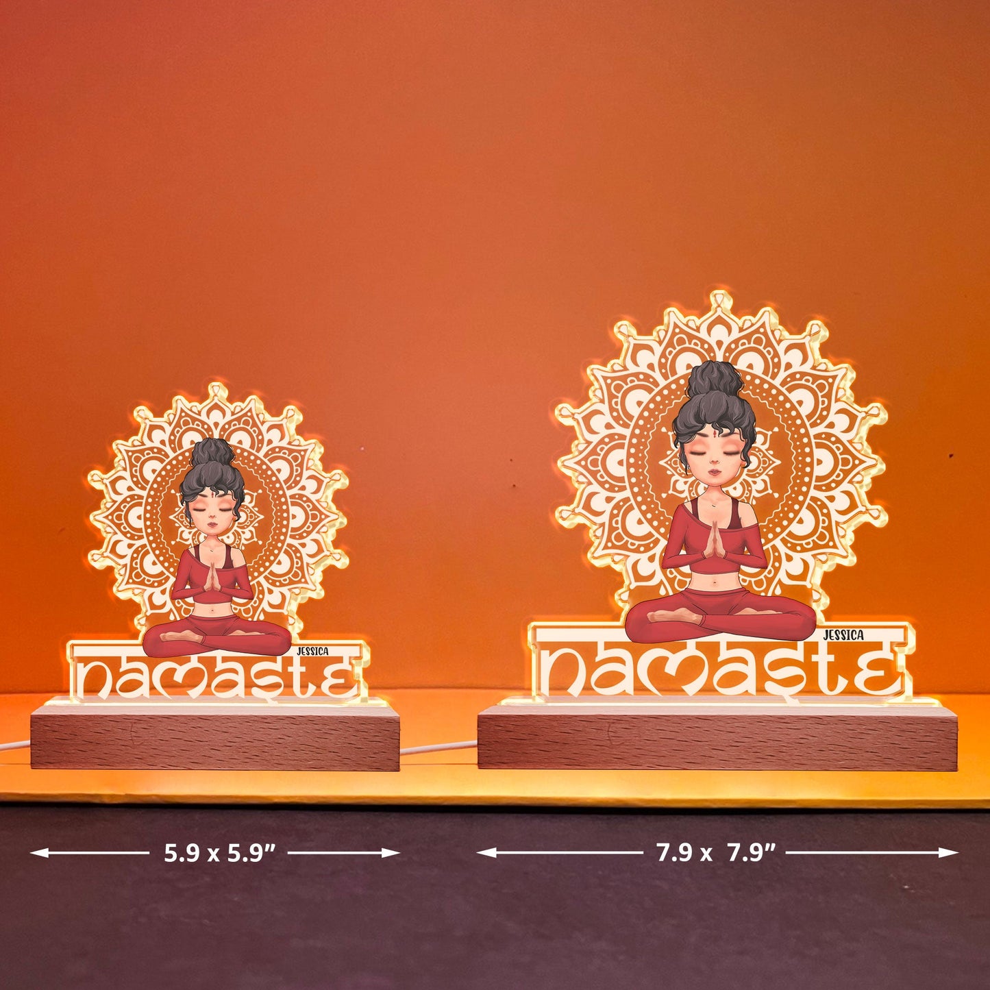 Namaste - Personalized LED Light