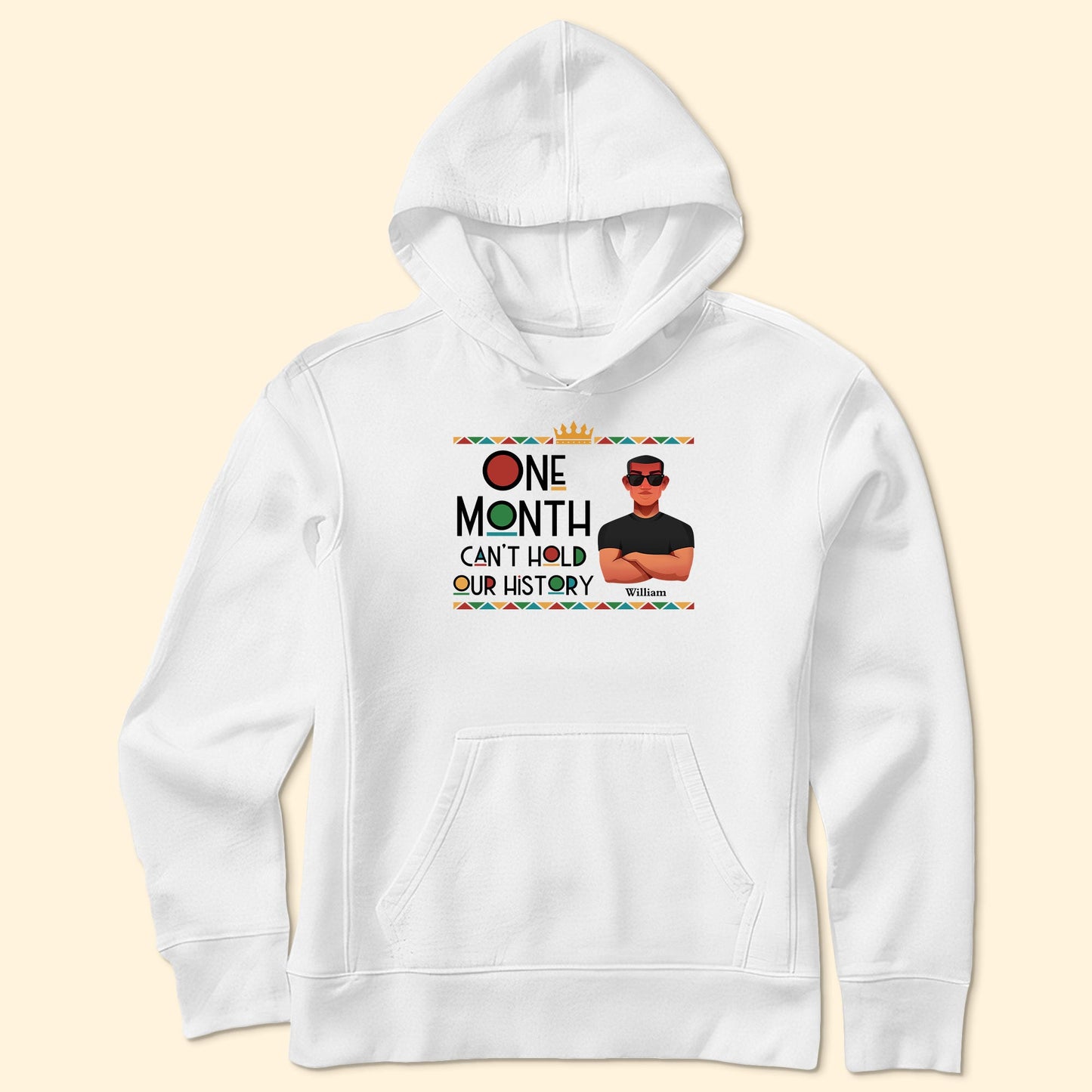 One Month Can't Hold Our History Black Month History - Personalized Shirt
