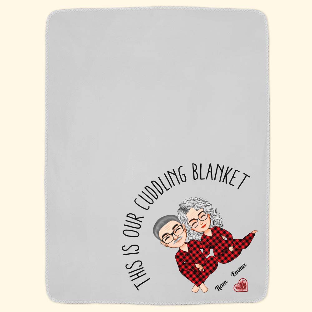 Our Cuddling Blanket - Personalized Couple Blanket