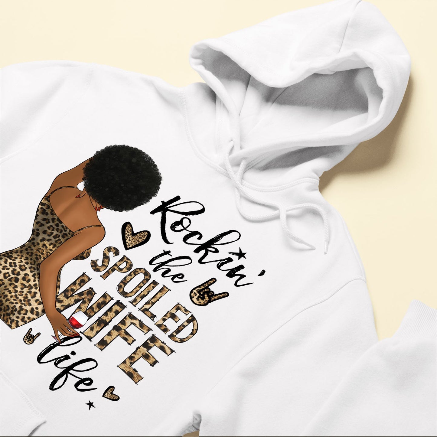 Rocking The Spoiled Wife Life - Personalized Shirt