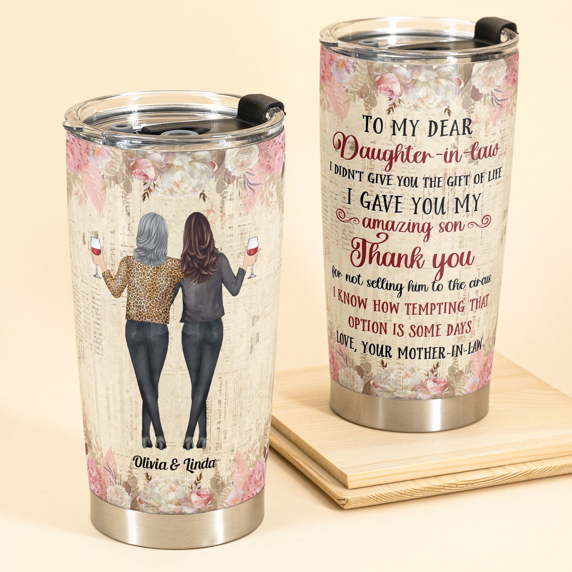 Custom Funny Gifts For Mom Mom And Daughter Gifts Thank You For