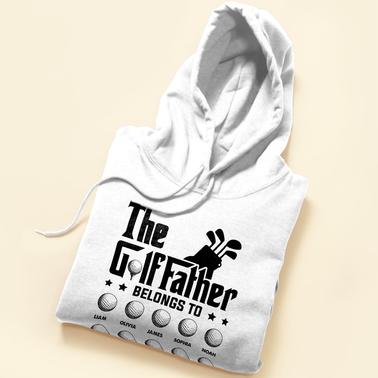 The Golf Father Belongs To - Personalized Shirt - Father's Day, Birthday Gift For Father, Dad, Dada, Daddy, Golfer