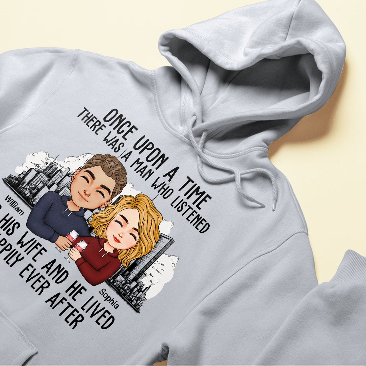 There Was A Man Who Listened To His Wife - Personalized Shirt