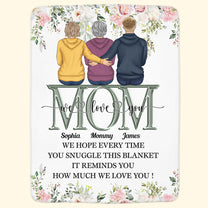 This Blanket Reminds You How Much We Love You - Personalized Blanket