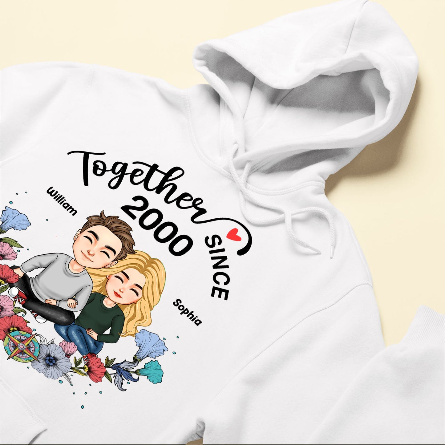 Together Since - Personalized Shirt - New Version