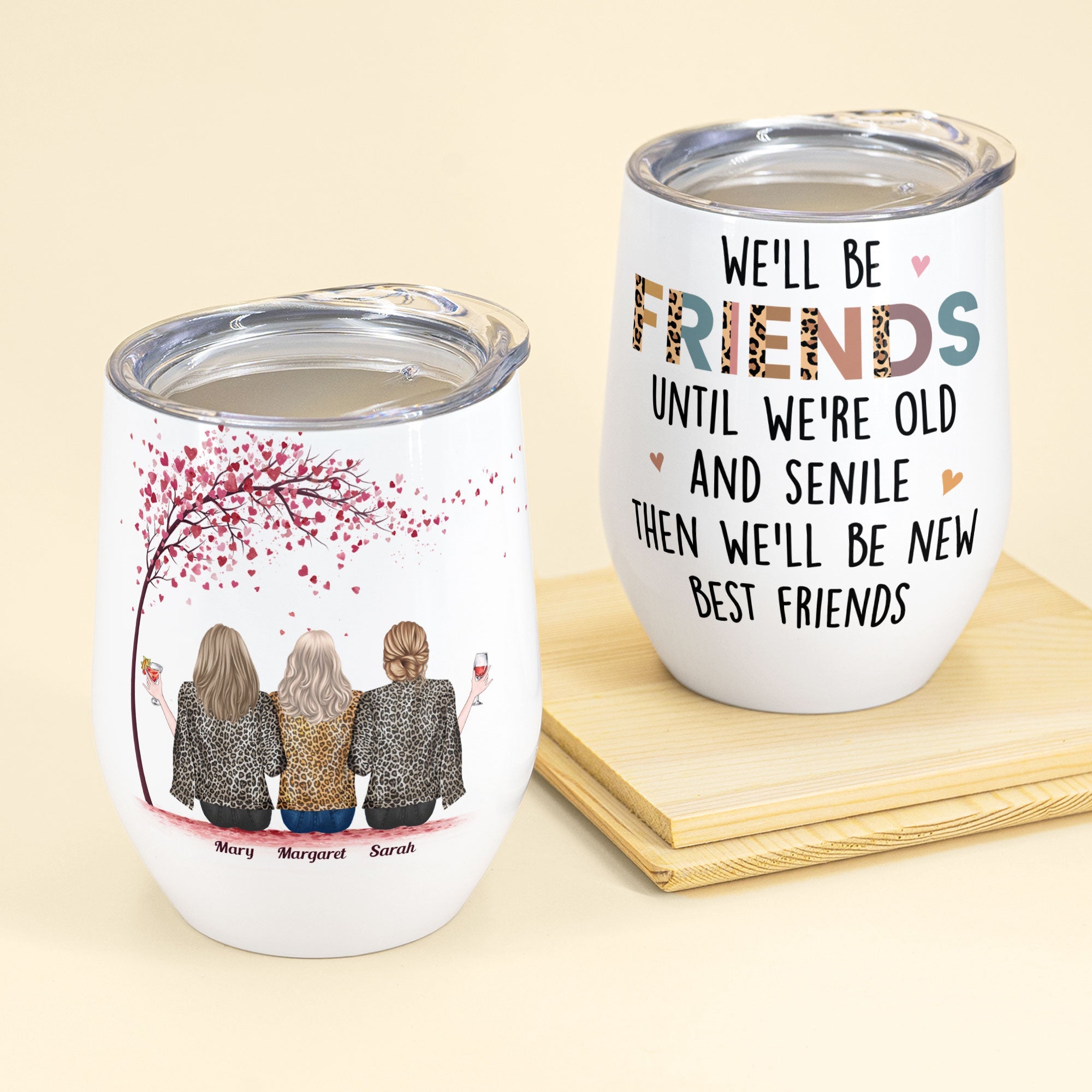 Personalized Mug - Best Friends Gifts - We'll Be Friends Until We