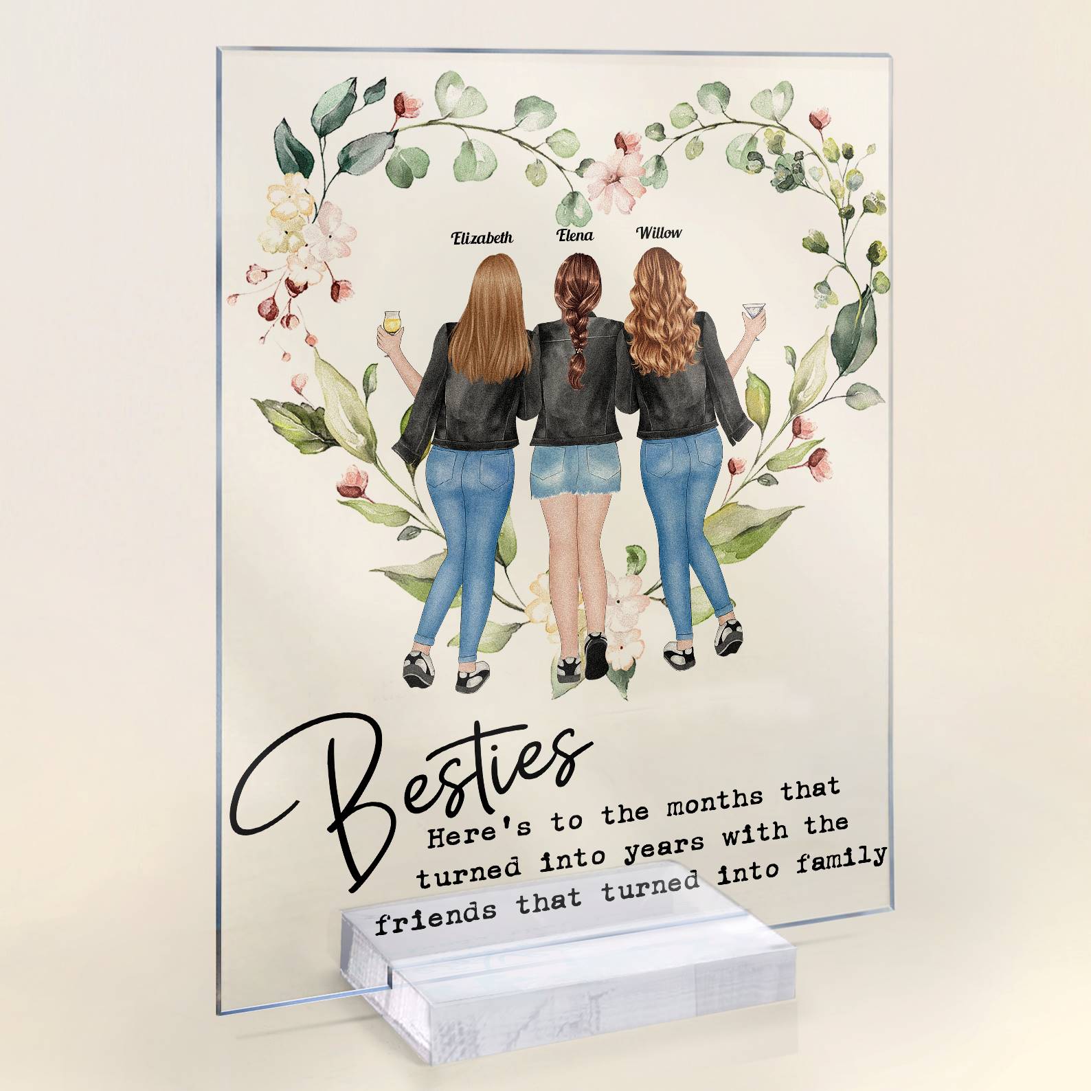 Best Friend Print, Sister Gift, Bff Gifts, Friendship Gift, Girls Night  Out, Personalised Friend Gift, Best Sister, Friends Birthday Gift 