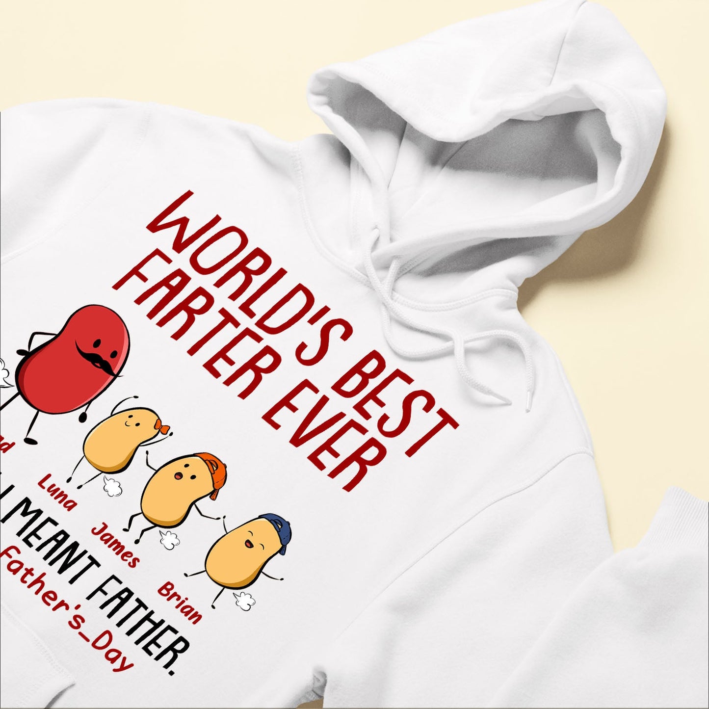 World's Best Farter Ever I Mean Father Funny - Personalized Shirt Father's Day