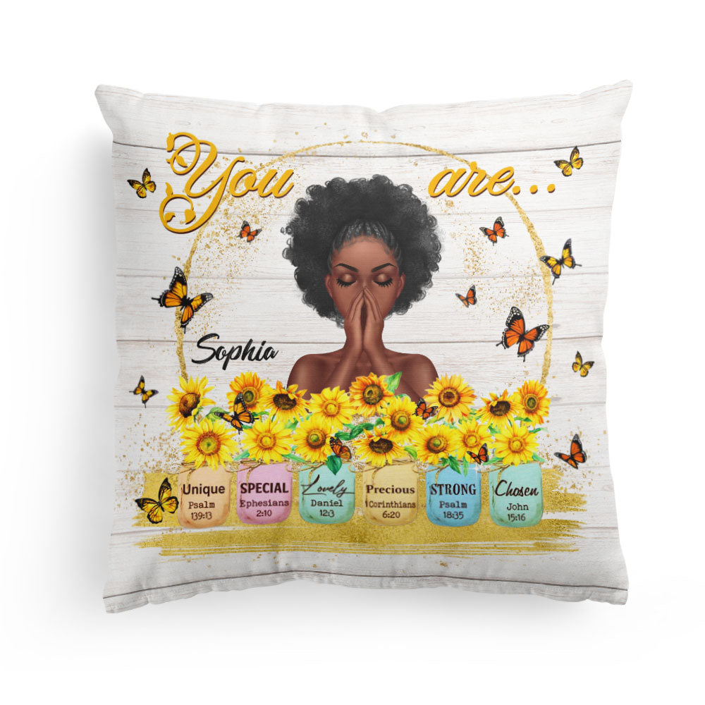 You Are Beautiful Victorious - Personalized Pillow (Insert