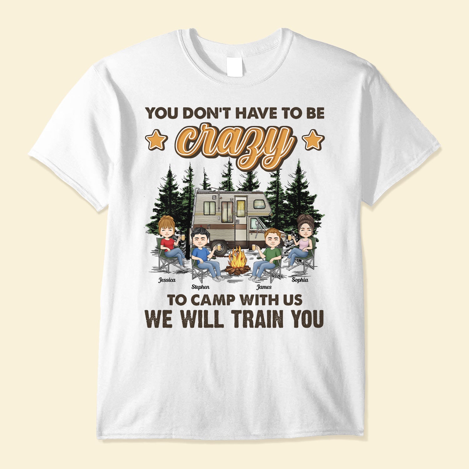 camping lovers shirts