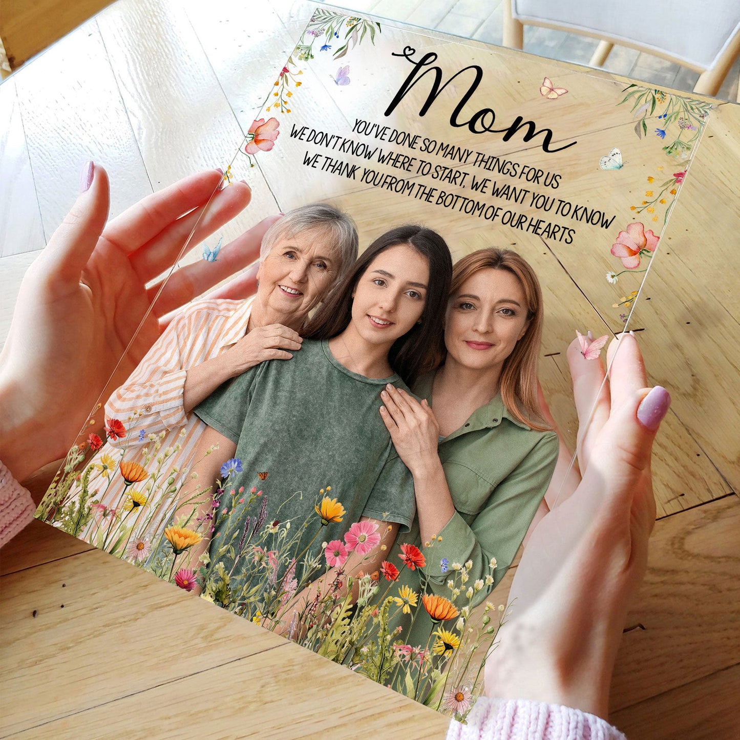 You've Done So Many Things For Me - Personalized Acrylic Photo Plaque