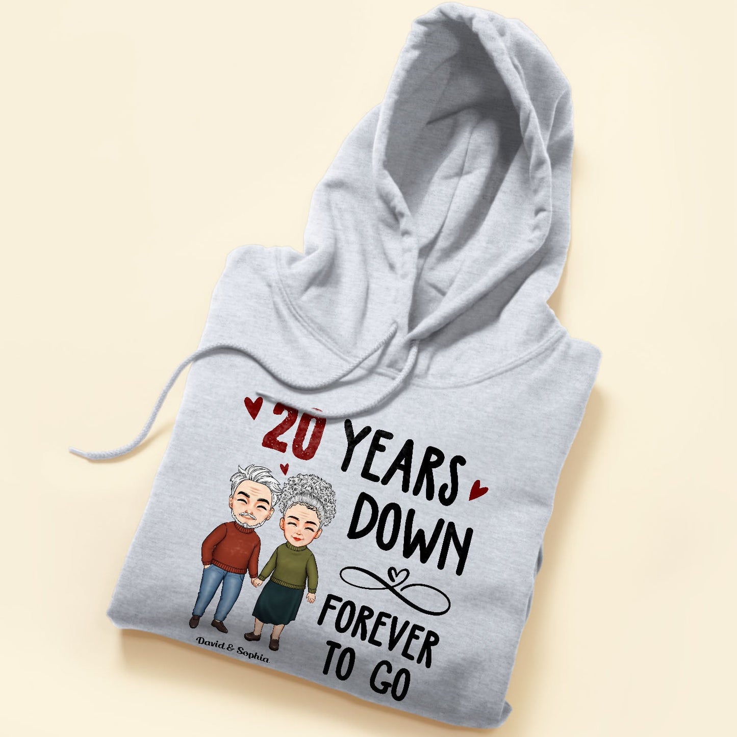Years Down Forever To Go - Personalized Shirt