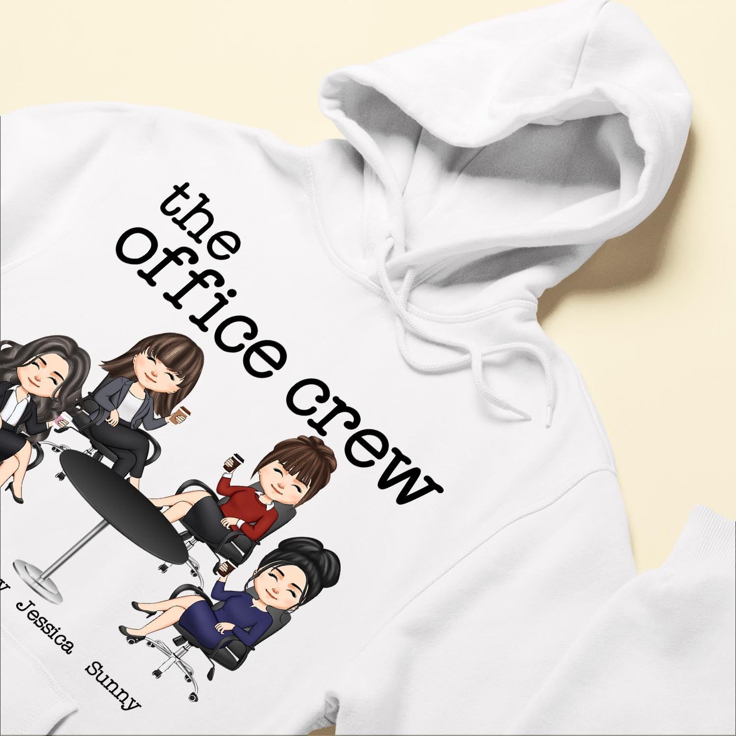 The Office Crew - Personalized Shirt - Birthday Gift For Colleagues, Employees, Office Squad