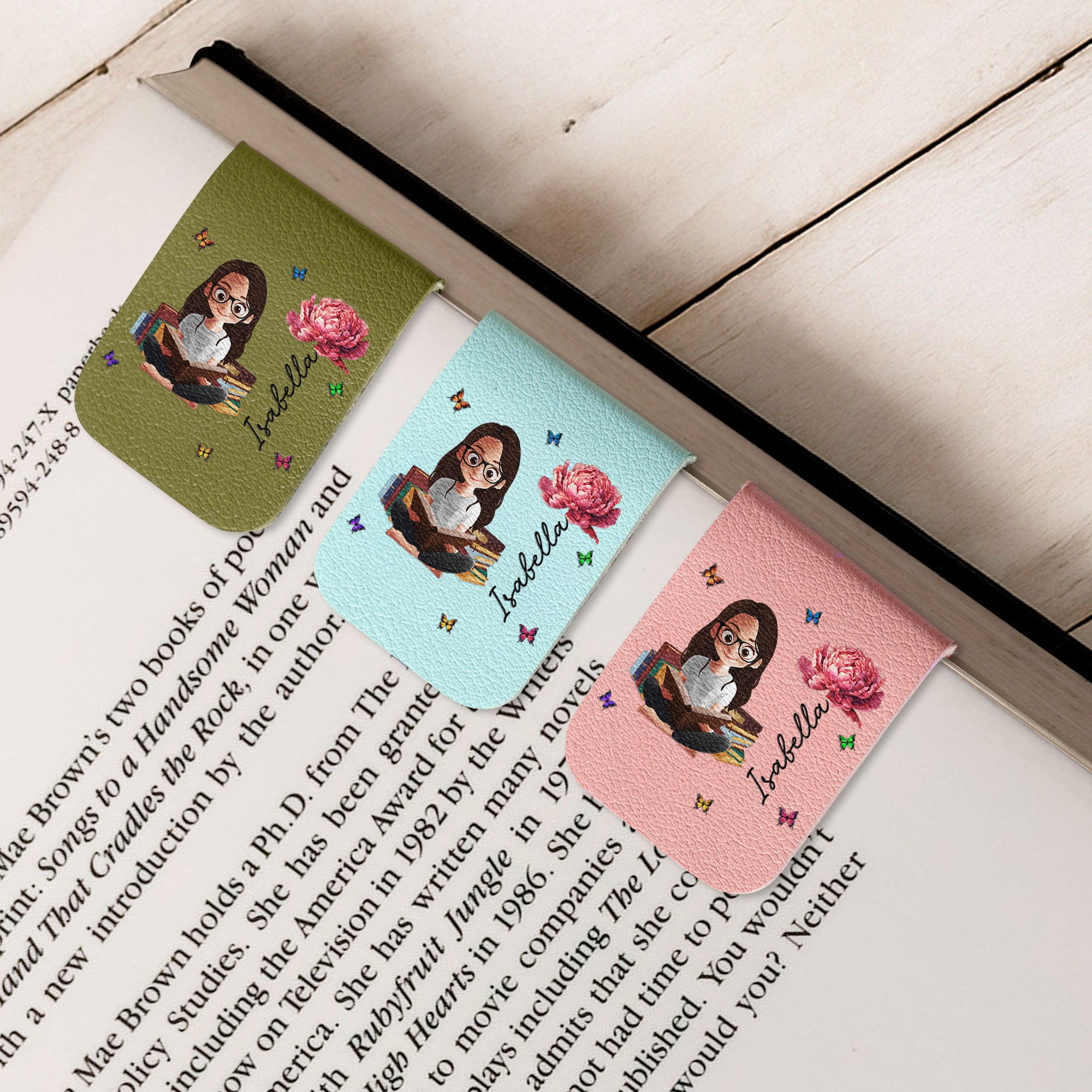 Bookmarks Collection Leather Magnetic Bookmark – Macorner
