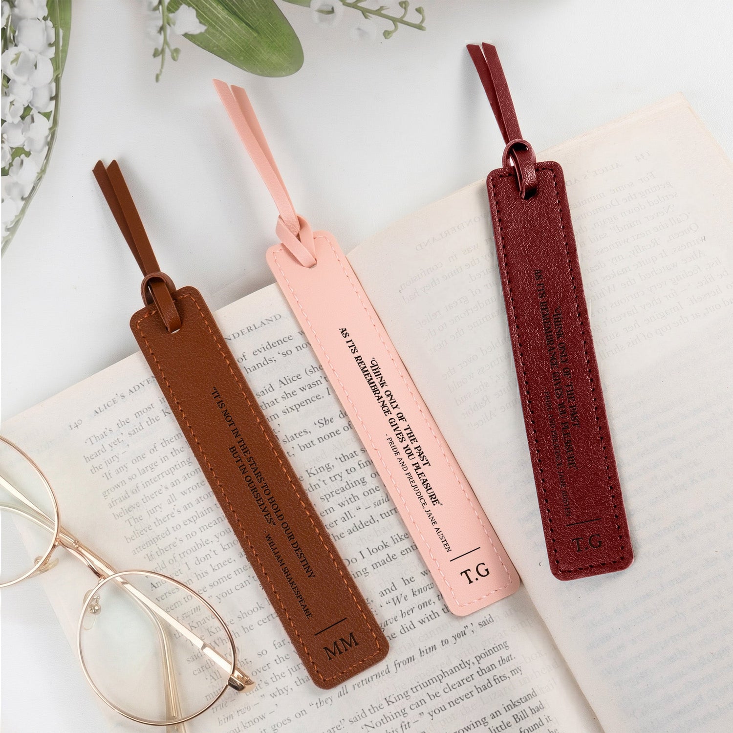 Leather Bookmark