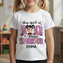 100 Days Smarter - Personalized Shirt