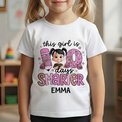 100 Days Smarter - Personalized Shirt