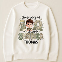 100 Days Smarter - Personalized Shirt