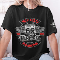 100 Years Of Route 66 250 America - Personalized Shirt