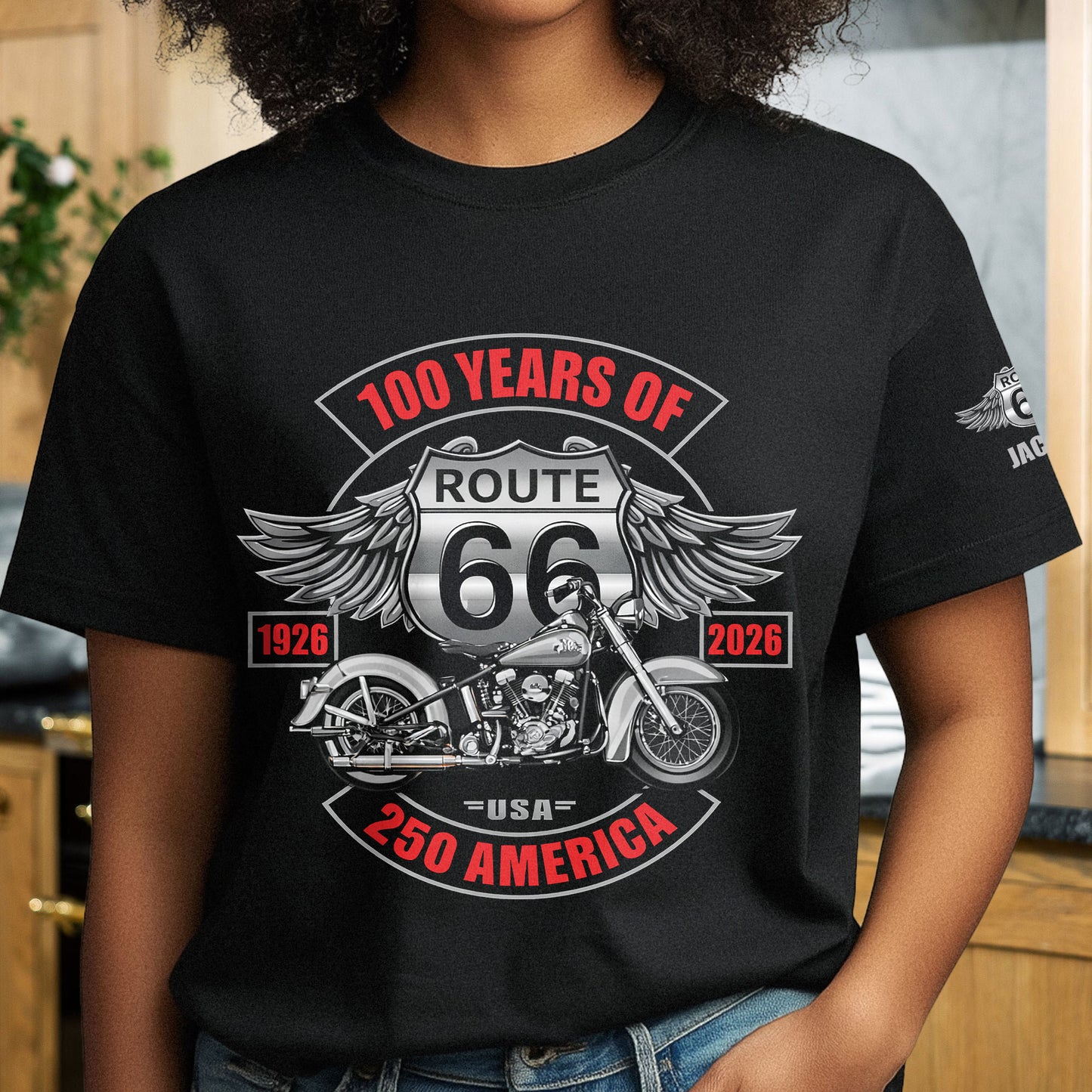 100 Years Of Route 66 250 America - Personalized Shirt