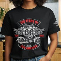 100 Years Of Route 66 250 America - Personalized Shirt