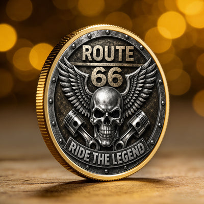 100 Years The Mother Road Of America - Personalized Coin
