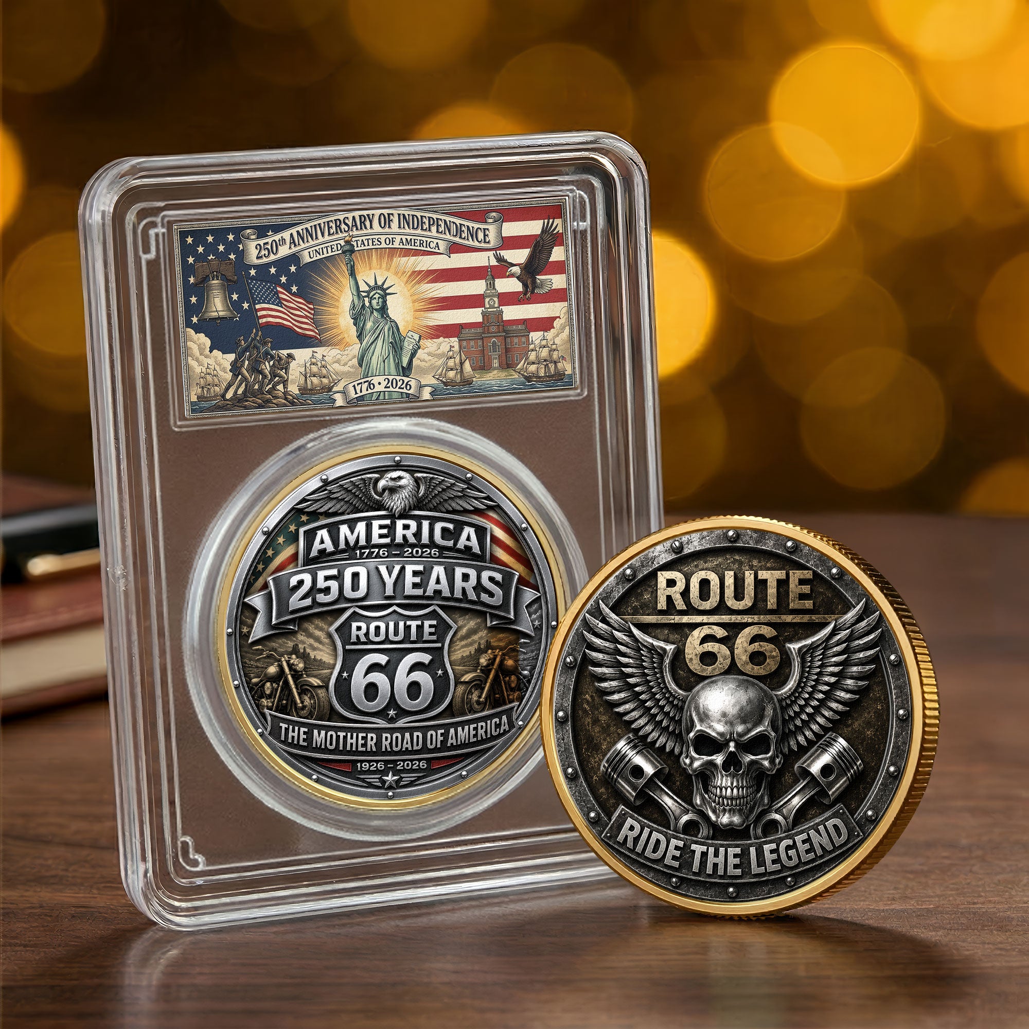 100-Years-The-Mother-Road-Of-America--Personalized-Coin-2