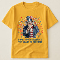 Patchwork Style Usa Uncle Sam Print - Shirt