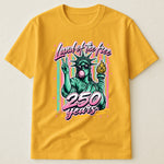 250 Years Land Of The Free - Shirt