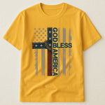 Cross God Bless America - Shirt