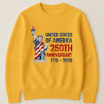 Patchwork Style USA Statue Of Liberty Print - Shirt