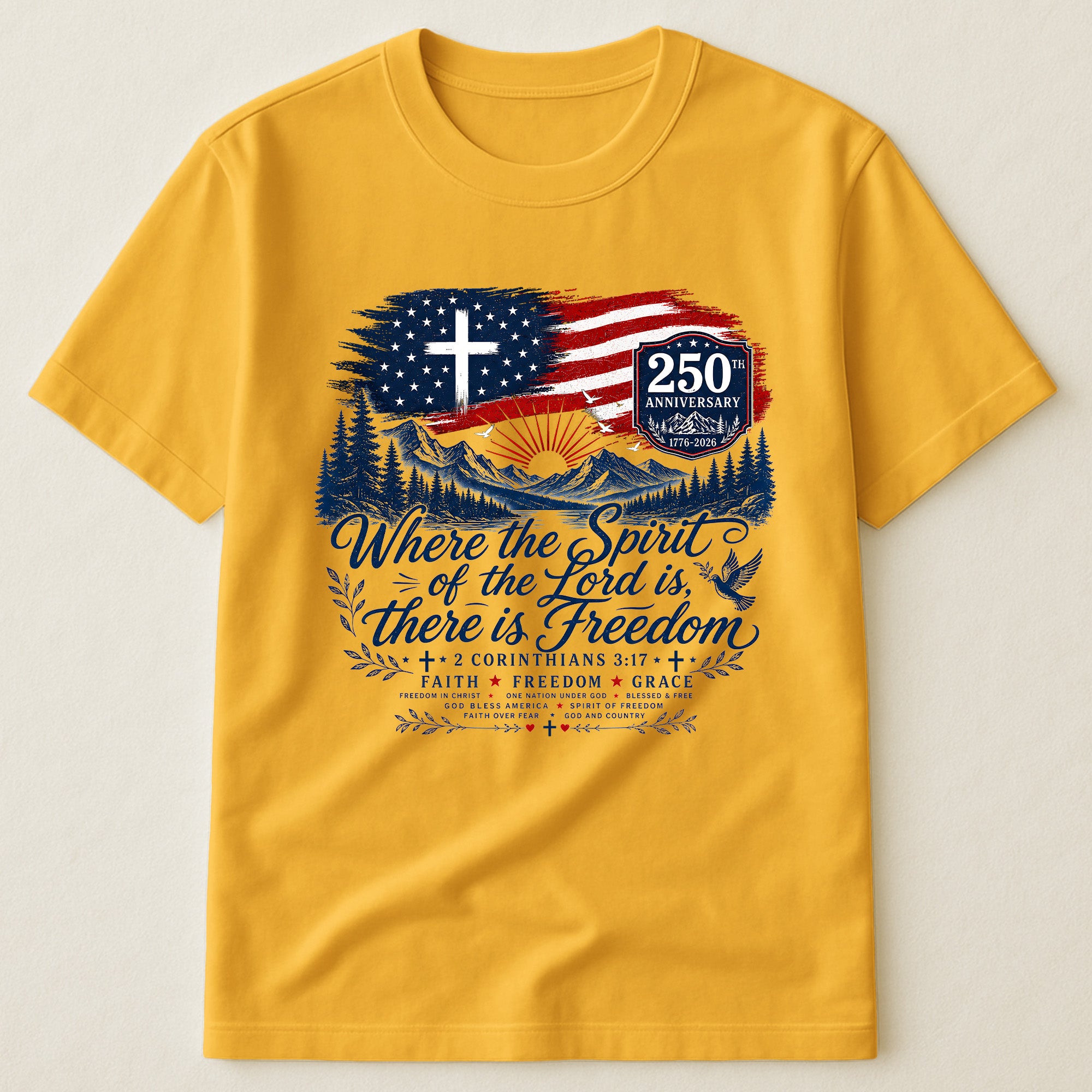 Where The Spirit Of The Lord Is, There Is Freedom - Shirt
