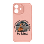 Baby Punch Monkey - Be Kind, Punch The Abandoned Baby Monkey Gift For Animal Lover - Leather Phone Case
