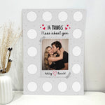 14 Things I Love About You - Personalized Photo Scratch-Off Poster