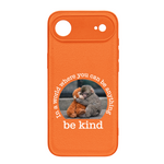 Baby Punch Monkey - Be Kind, Punch The Abandoned Baby Monkey Gift For Animal Lover - Leather Phone Case