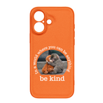 Baby Punch Monkey - Be Kind, Punch The Abandoned Baby Monkey Gift For Animal Lover - Leather Phone Case