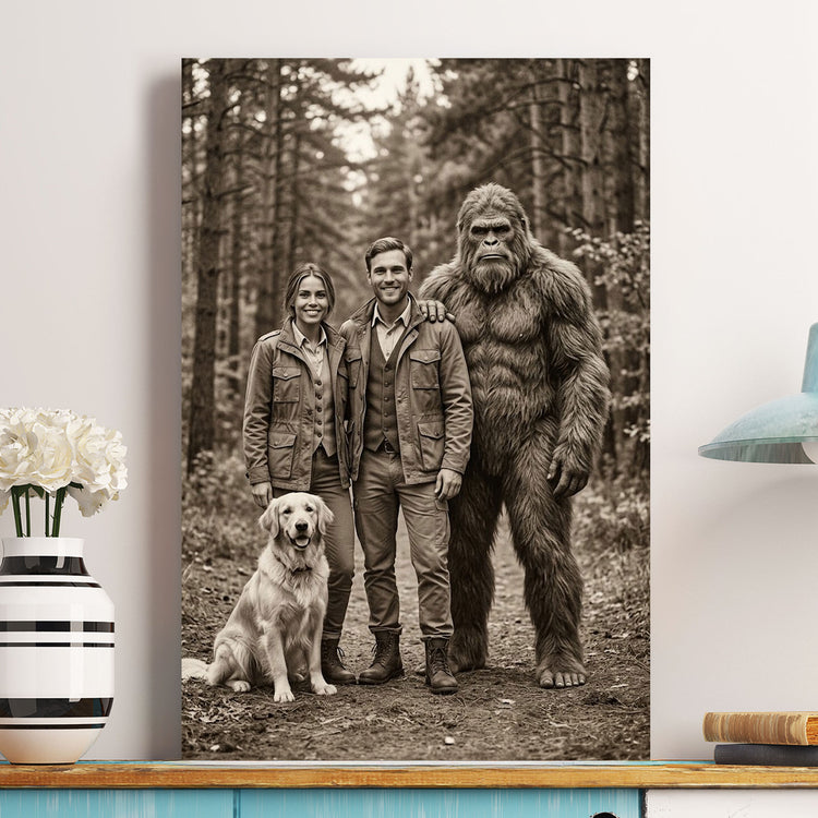 19Th-Century-Sasquatch-Photo-Personalized-Poster