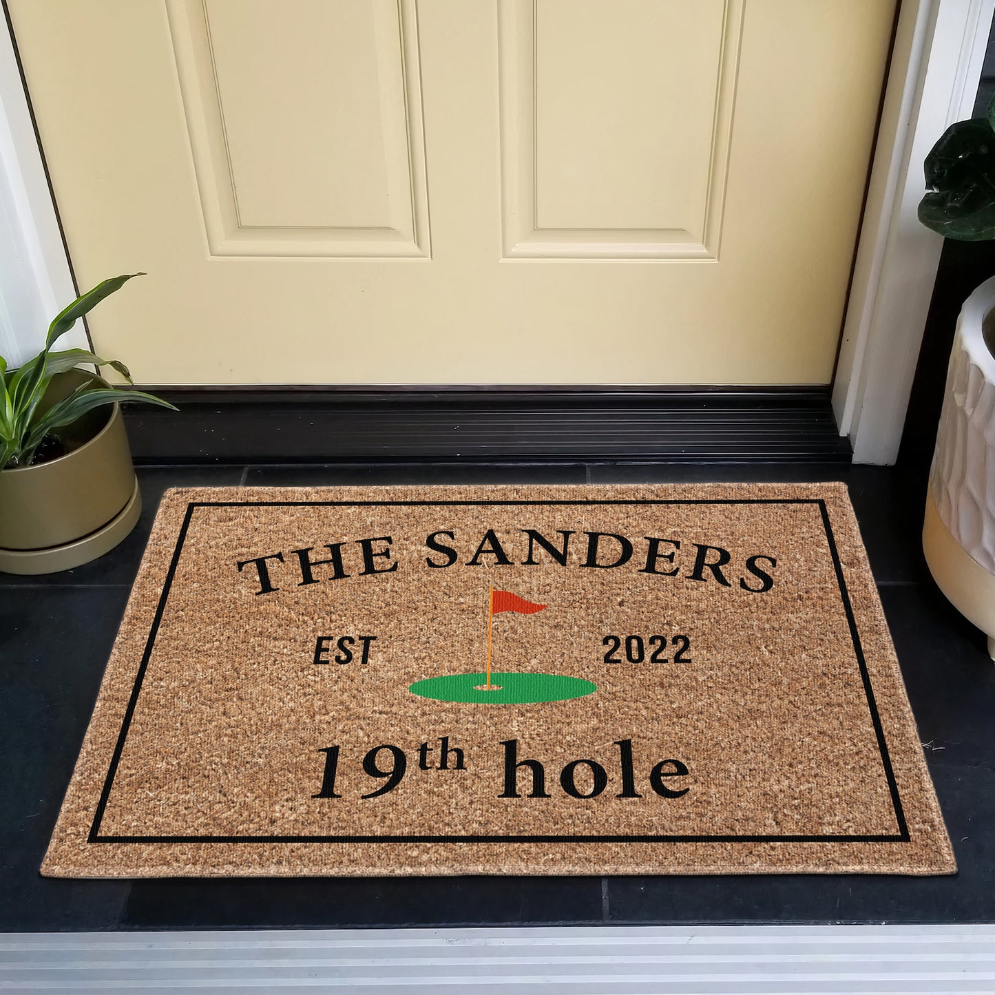 19Th-Hole-Welcome,-Golf-Course-Entryway-Decor-Gift--Personalized-Doormat-2