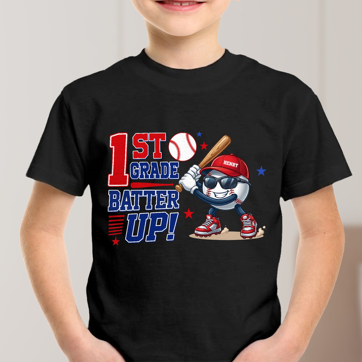 1St,-2Nd..-Grade-Batter-Up-Gift-For-Back-To-School-Personalized-Shirt-3