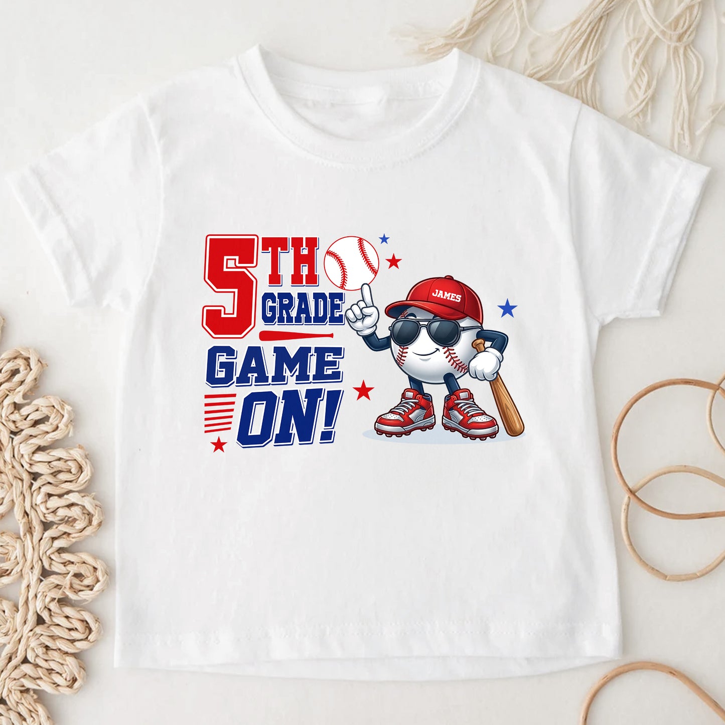 1St,-2Nd..-Grade-Batter-Up-Gift-For-Back-To-School-Personalized-Shirt-4