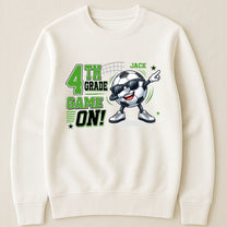 1St,-2Nd..-Grade-Game-On--Gift-For-Back-To-School,-Soccer-Kids-Personalized-Shirt-7