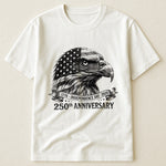 Bald Eagle Usa 250Th Anniversary Monochrome - Shirt