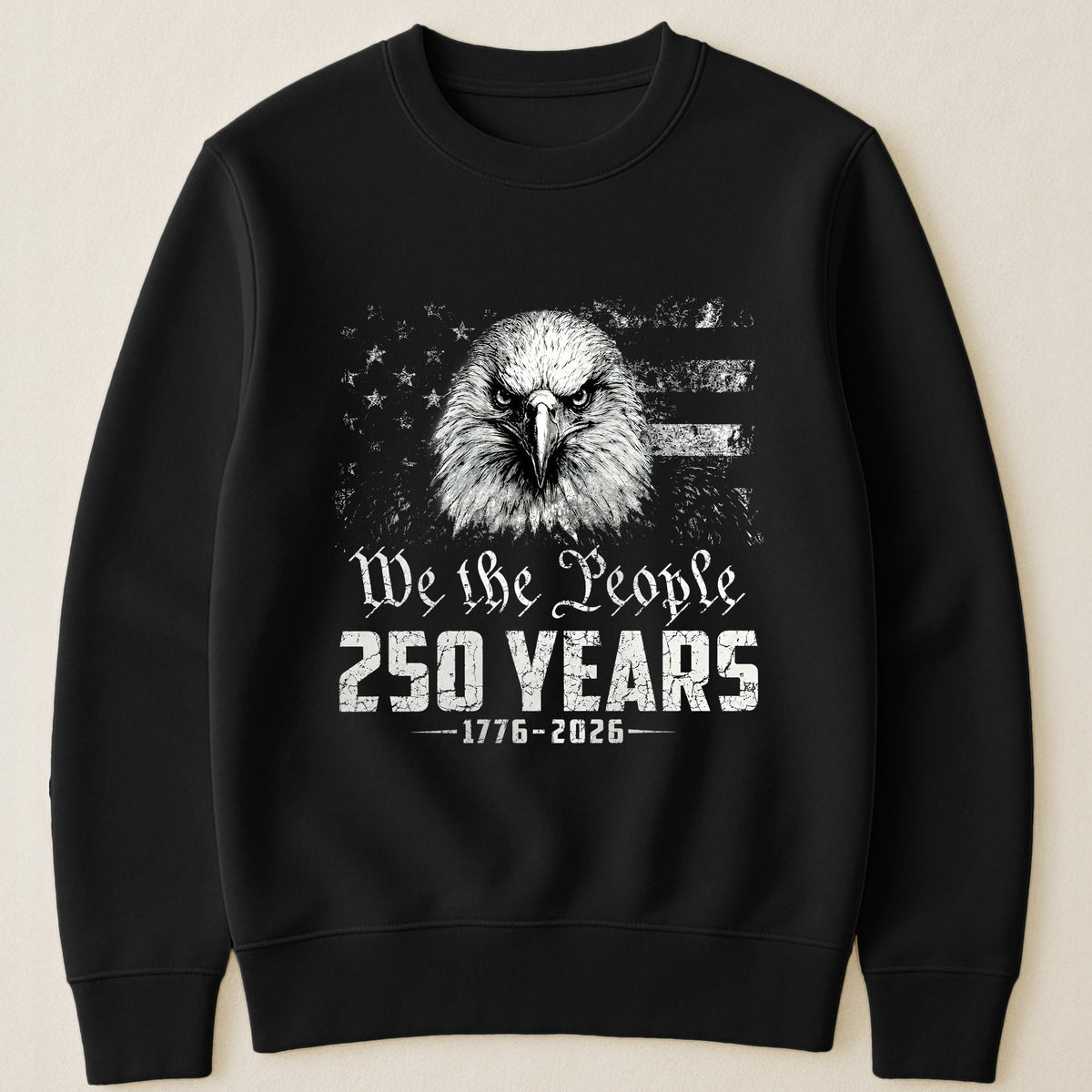 We The People Eagel Monochrome - Shirt