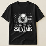 We The People Eagel Monochrome - Shirt