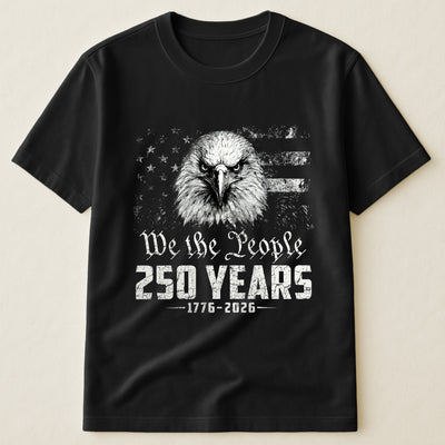 We The People Eagel Monochrome - Shirt