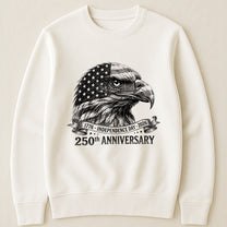 Bald Eagle Usa 250Th Anniversary Monochrome - Shirt