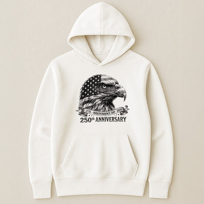 Bald Eagle Usa 250Th Anniversary Monochrome - Shirt